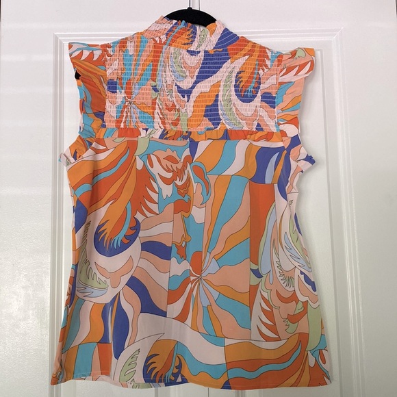 THML Ruffle Sleeve Top - Picture 2 of 5